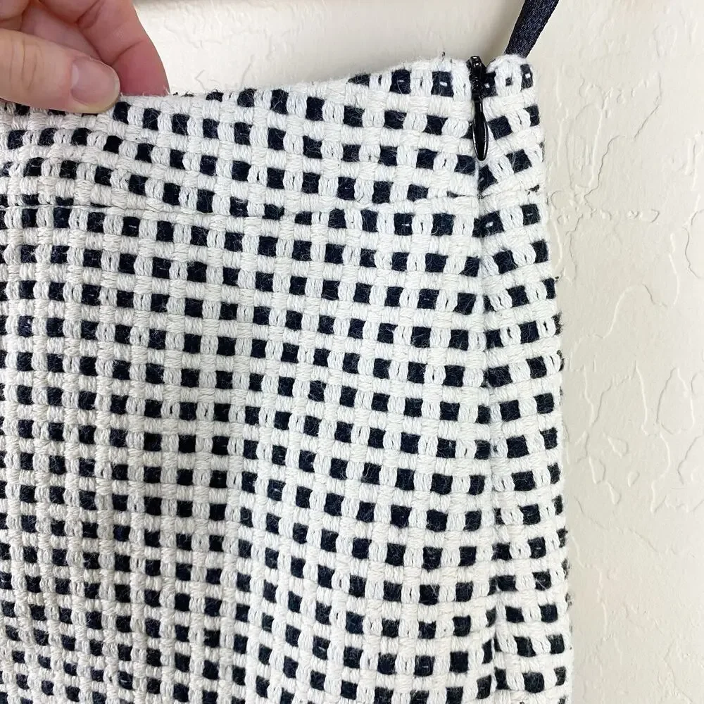 Banana Republic Vintage Y2K Gingham Mini Skirt Womens Size 4 90s Grunge Boho